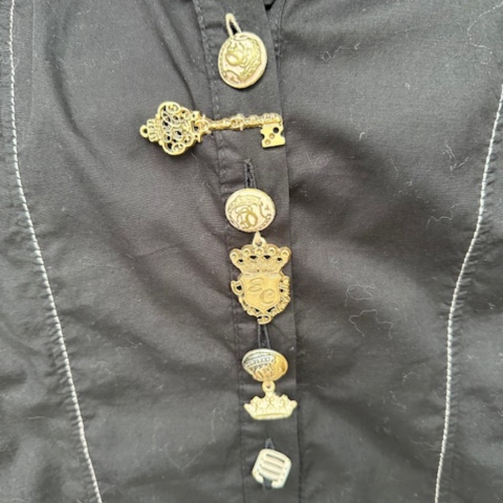 Black jacket/blouse - Picture 3 of 6
